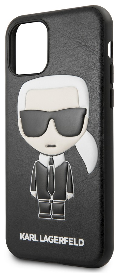Karl Lagerfeld Embossed Case iPhone 11, Black | iSPACE.cz