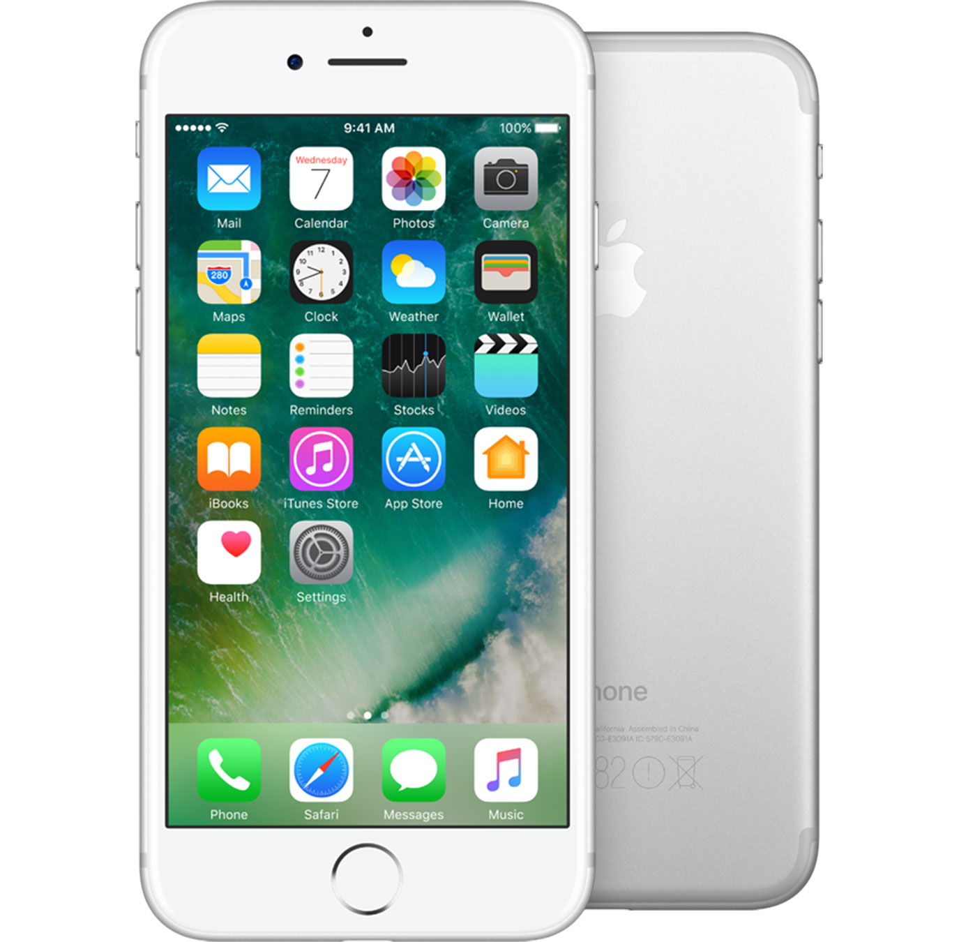 Apple iPhone 7 Plus 128GB Silver Refurb - Urban Global
